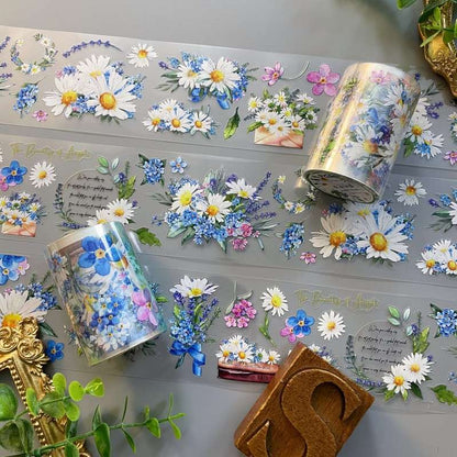 Sapphire Spring PET Tape Roll | Dong Xi