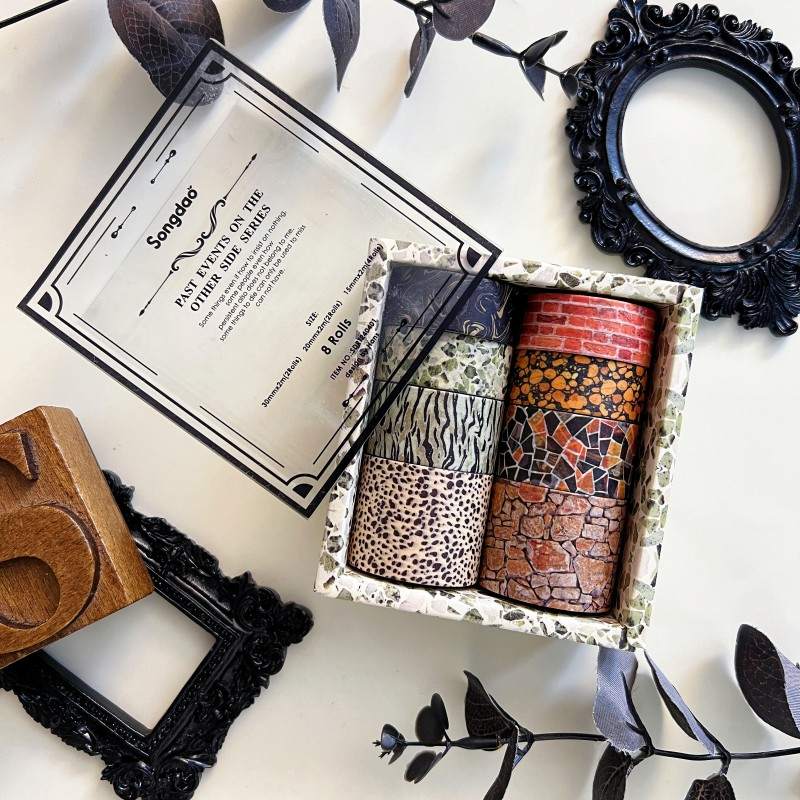Raw Pattern Washi Tape Set | Dian Dian