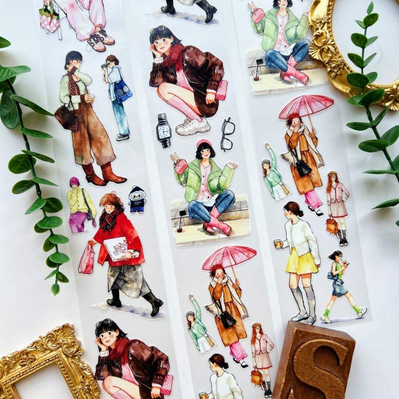 Wander Girl PET Tape | Deng Deng