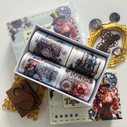 Steampunk Revolution Tape Set | WUBAO