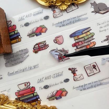 Cat Storyhouse PET Tape Roll