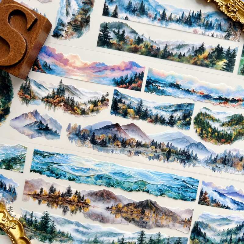 Alpine Vista Tape Roll | Dan Sheng