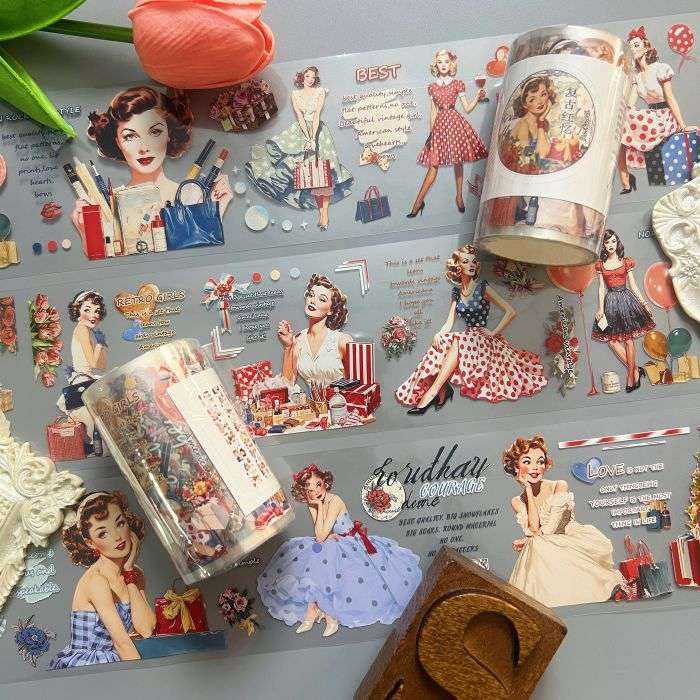 Pin-Up Glamour Tape Roll | WUBAO