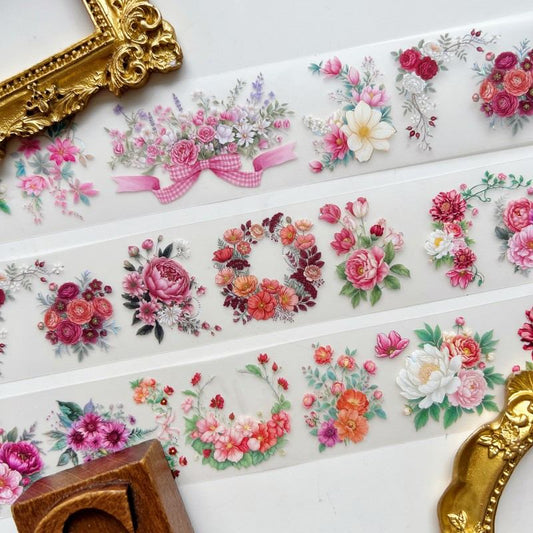 Warm Bloom Tape Roll | Dan Sheng