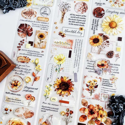 Yellow Script Tape Roll | Dan Sheng