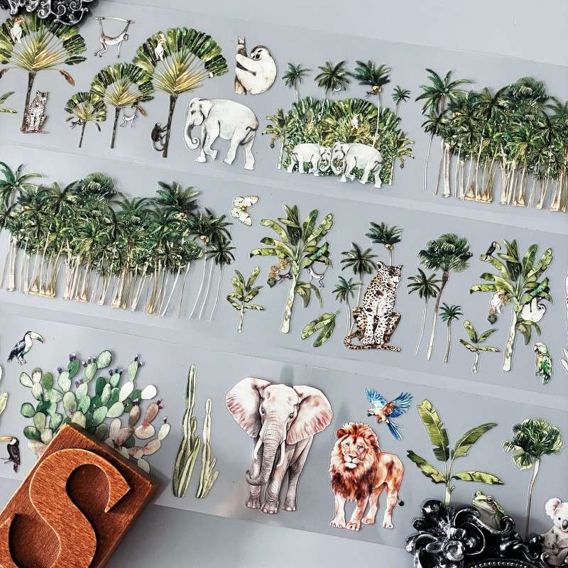 Wild Tropics PET Tape Roll | Dong Xi
