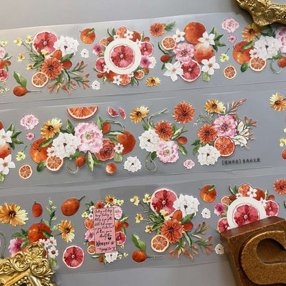 Orange Sweet PET Tape Roll | Dong Xi