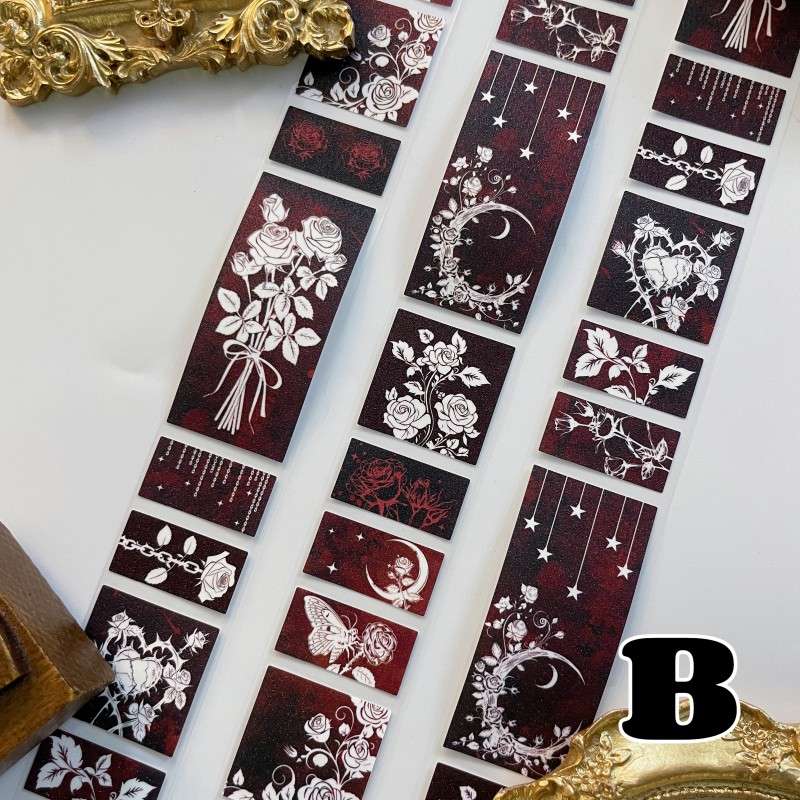 Night Dawn Kraft Paper Sticker Roll