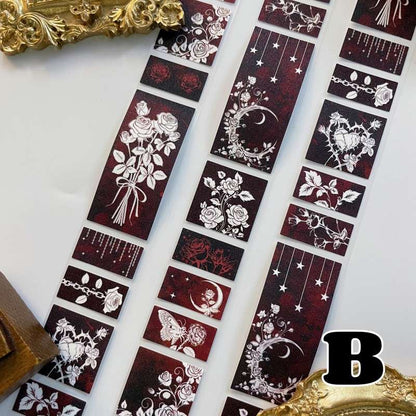 Night Dawn Kraft Paper Sticker Roll