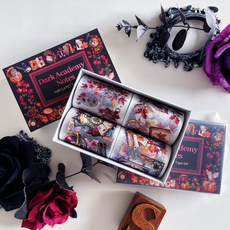 Crimson Fall Tape Set | Dan Sheng