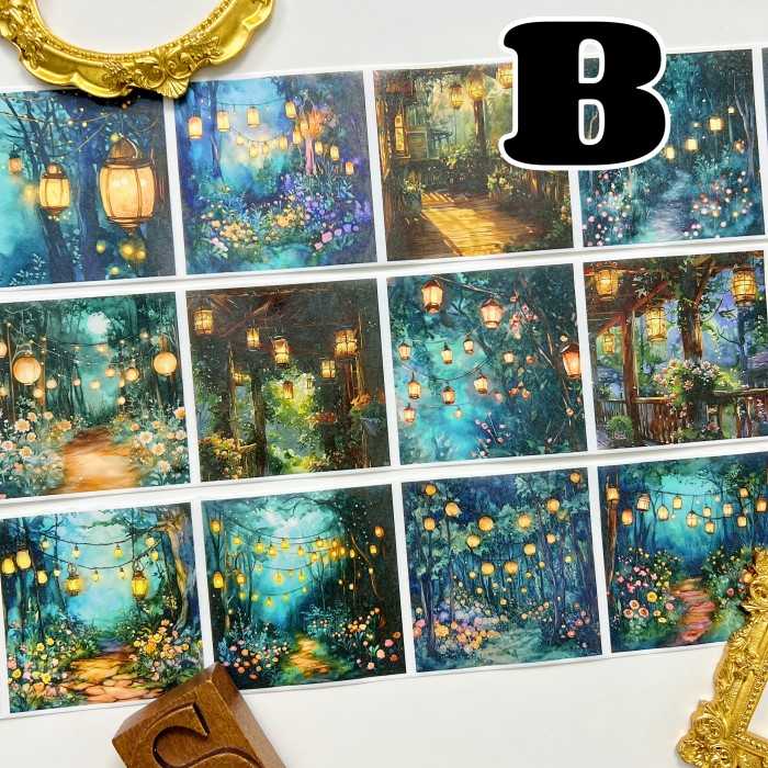 Night Painting Washi Tape Roll