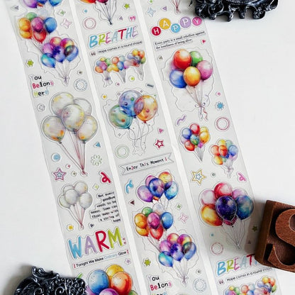 Colorful Wishes PET Tape | Jian Dan