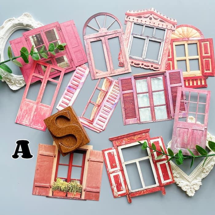 Window Paper Model Fantasy Windowsill Paper 10PCS – Soto Studios