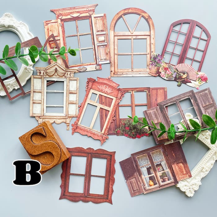 Window Paper Model Fantasy Windowsill Paper 10PCS – Soto Studios