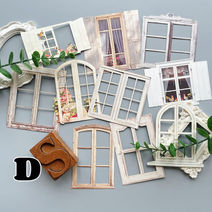 Window Paper Model Fantasy Windowsill Paper 10PCS – Soto Studios