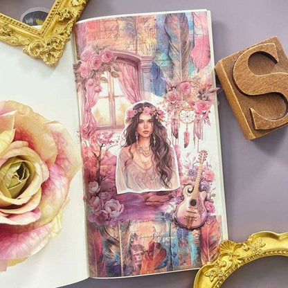 Bohemian Life Ephemera Mystery Kit 170PCS