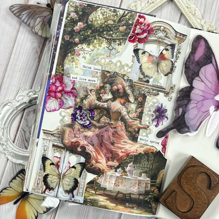 Ornate Rococo Ephemera Mystery Kit 110PCS