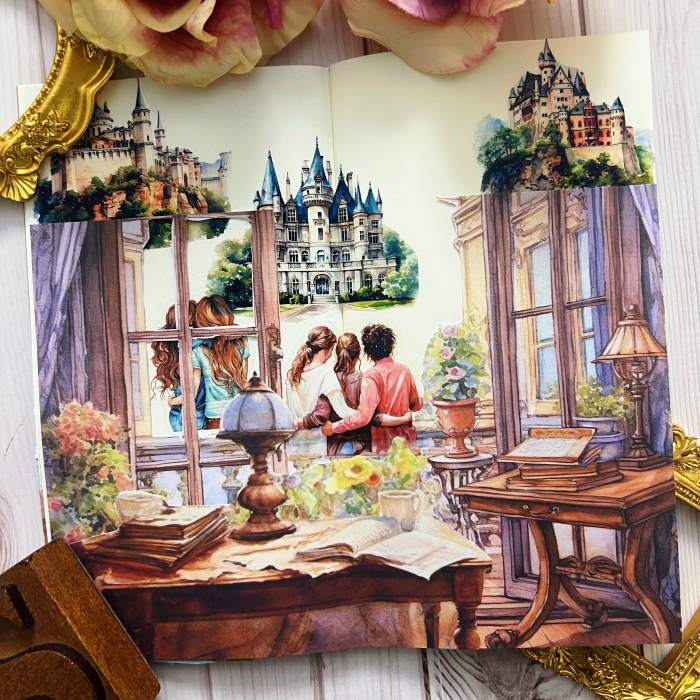 Majestic Castle Sticker 4Sheets | ML