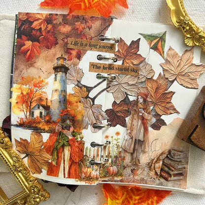 Autumn Diaries Sticker 100PCS