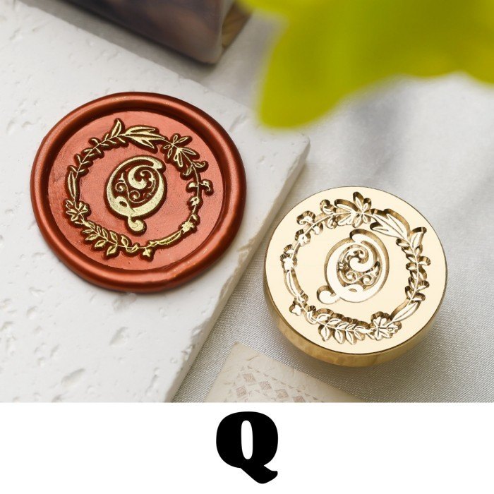 Initial Alphabet Wax Seal Premium Set