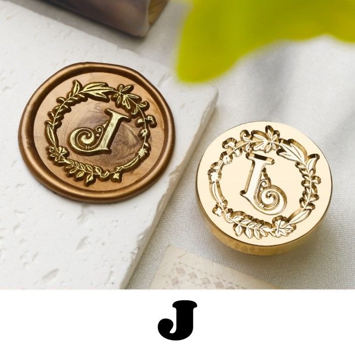 Initial Alphabet Wax Seal Premium Set