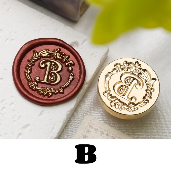 Initial Alphabet Wax Seal Premium Set