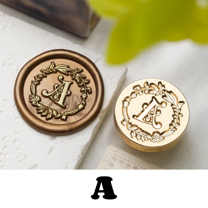 Initial Alphabet Wax Seal Premium Set