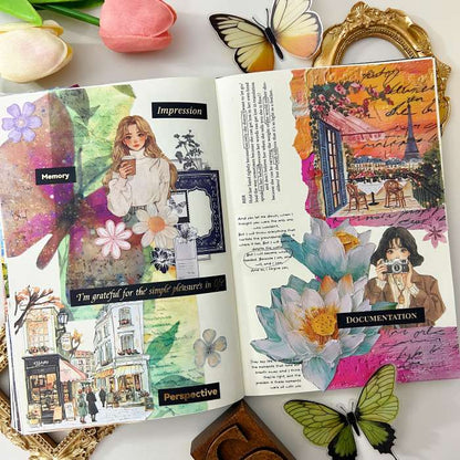 Dazzling Life Ephemera Mystery Kit 70PCS