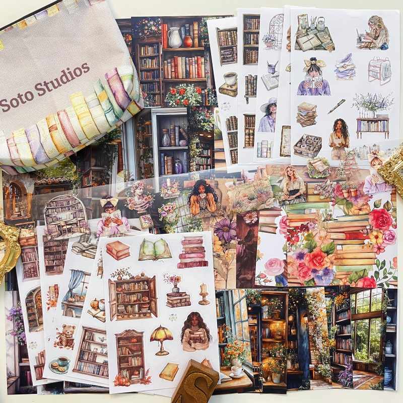 Rustic Reading Journal Pack