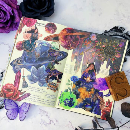 Starry Rose Ephemera Mystery Kit 105PCS
