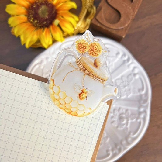 Honey Jar Paper Clip