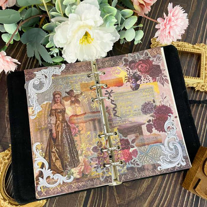 Ripped-Edge Sewing Washi Tape Roll