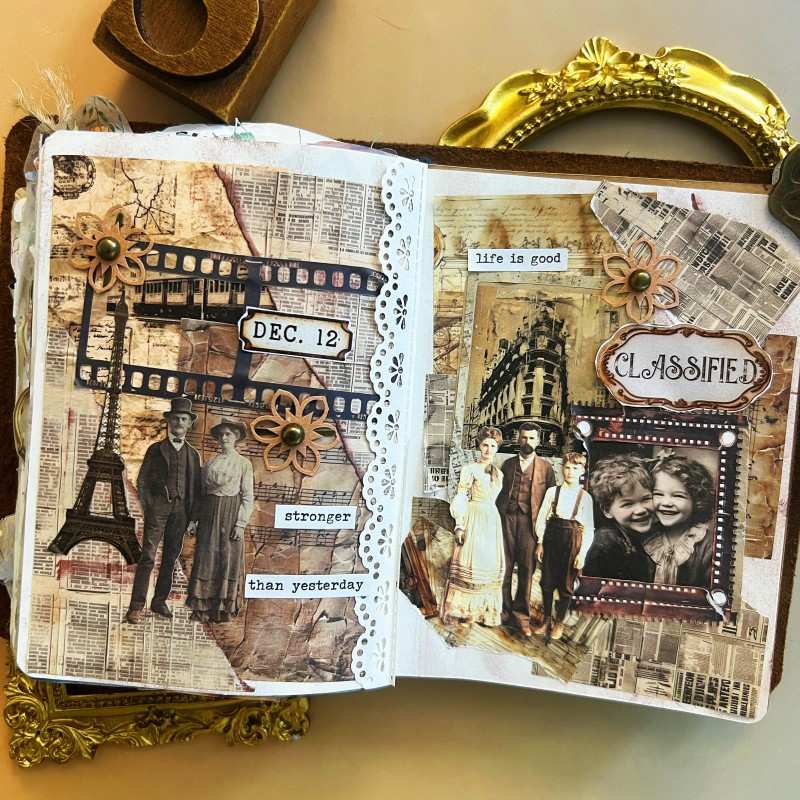 Old Shadows Ephemera Kit 100PCS