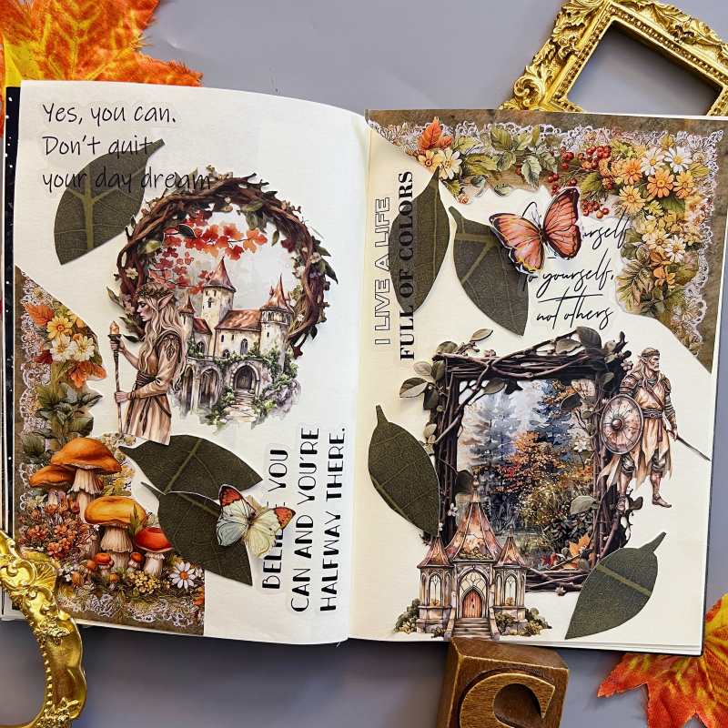 Pixie Glow Ephemera Mystery Kit 80PCS