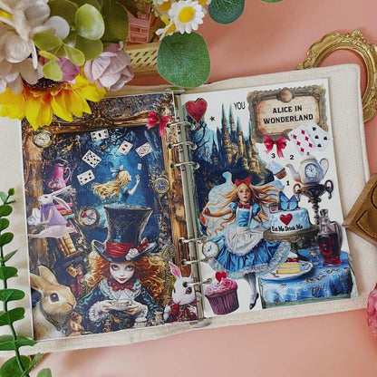 Curious Alice Ephemera Mystery Kit 75PCS