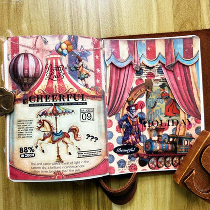 Circus Party Ephemera Mystery Kit 80PCS