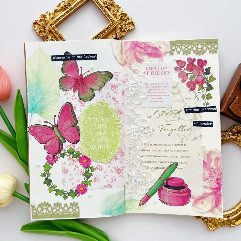 Matcha Blush Ephemera Mystery Kit 90PCS