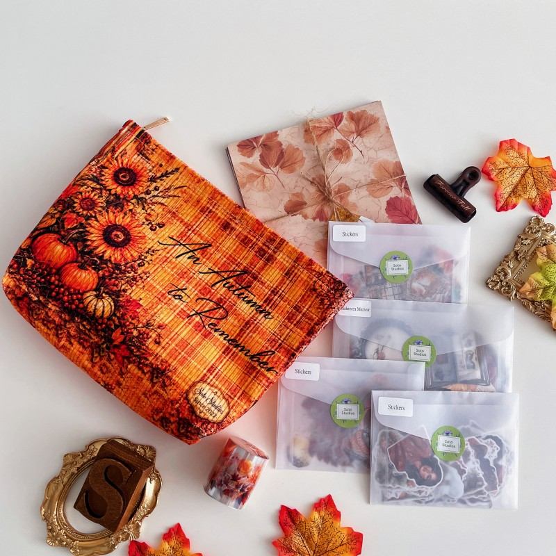 Rustic Autumn Journal Pack