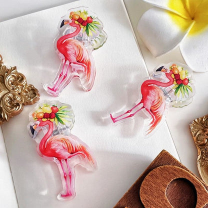 Pink Flamingo Paper Clip