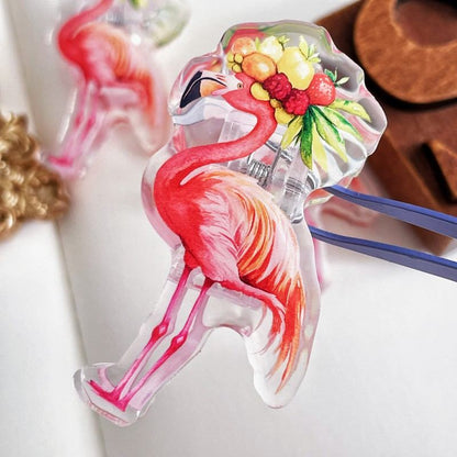Pink Flamingo Paper Clip