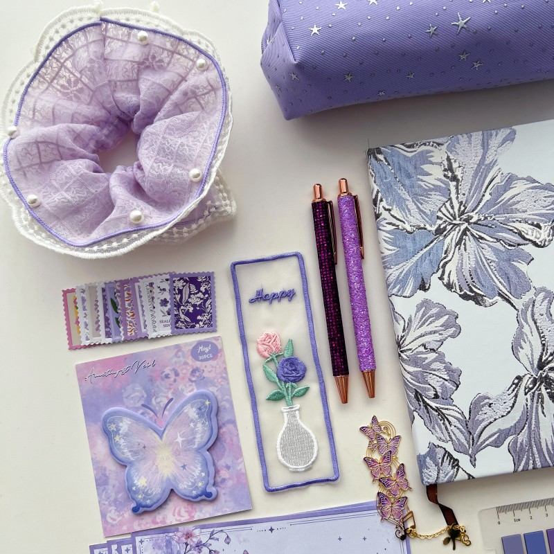Lilac Purple Bookish Box