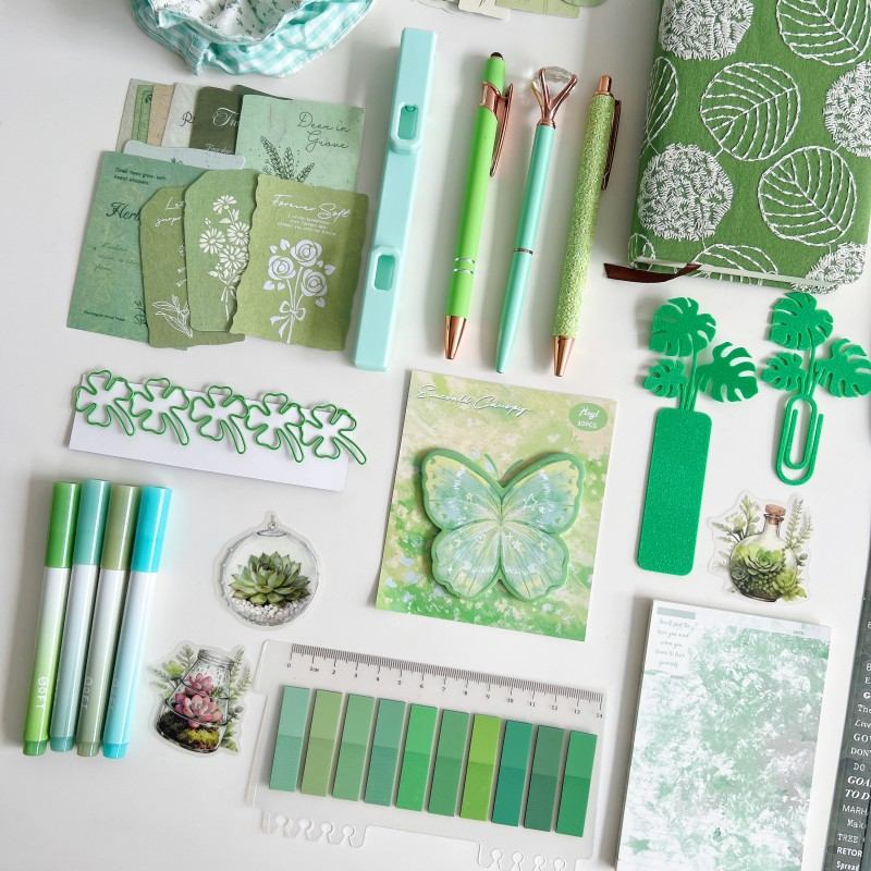Sage Green Bookish Box
