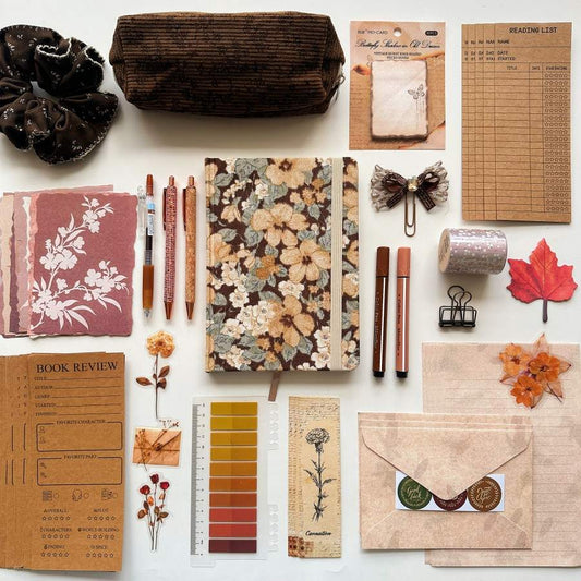 Mocha Brown Bookish Box
