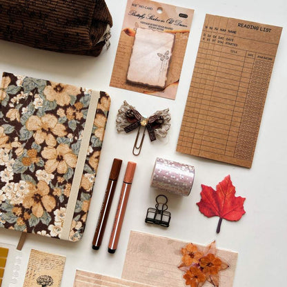 Mocha Brown Bookish Box