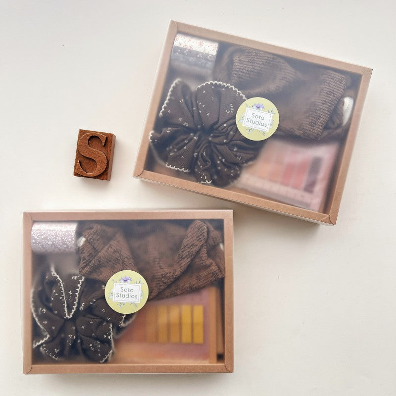 Mocha Brown Bookish Box