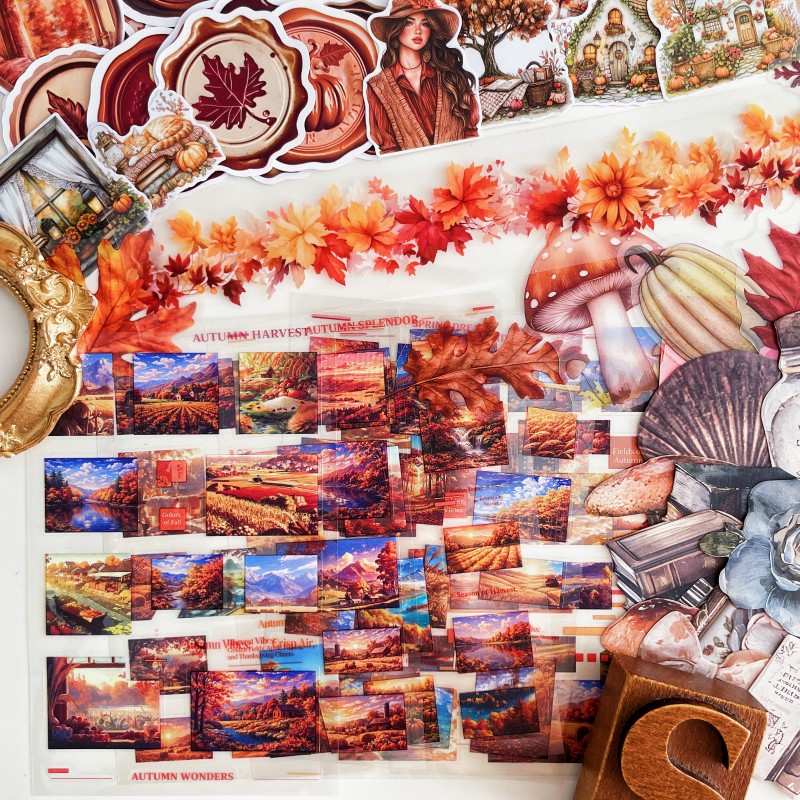 Rustic Autumn Journal Pack