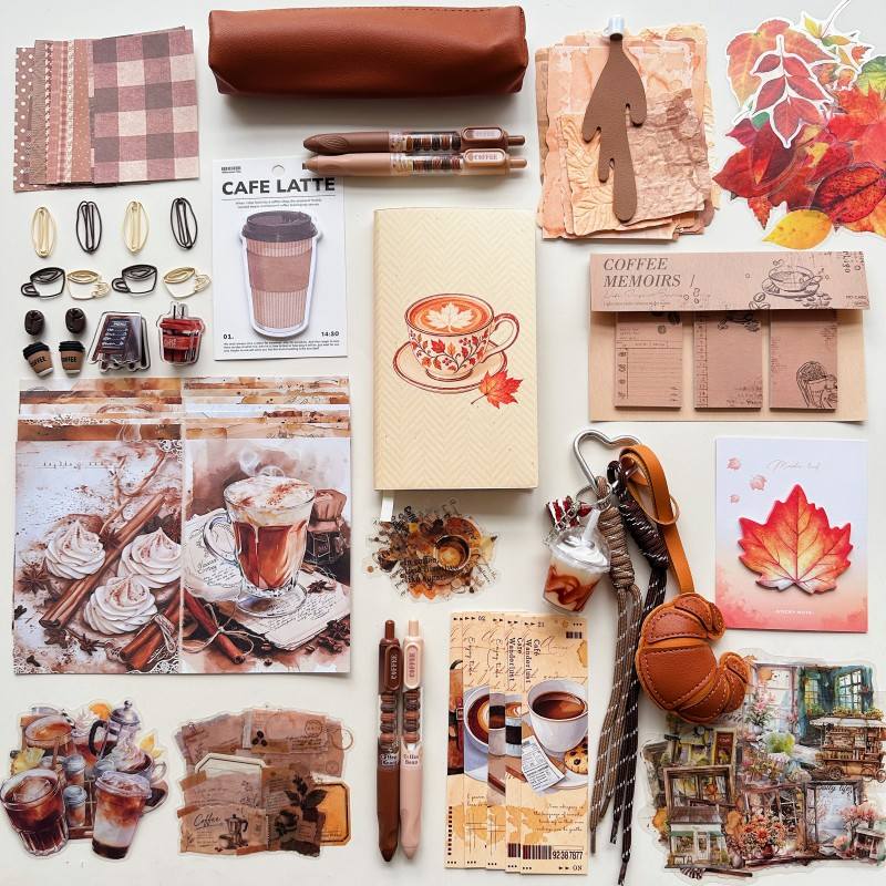 Cozy Coffee Journaling & Stationery Box