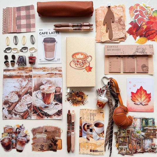 Cozy Coffee Journaling & Stationery Box