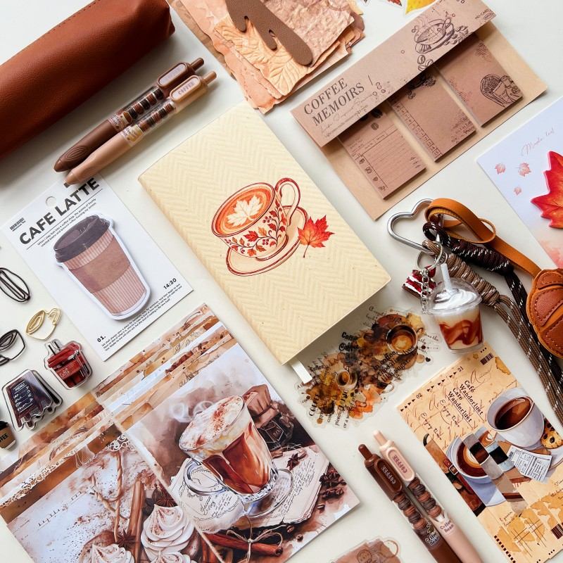 Cozy Coffee Journaling & Stationery Box