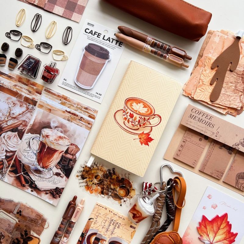 Cozy Coffee Journaling & Stationery Box